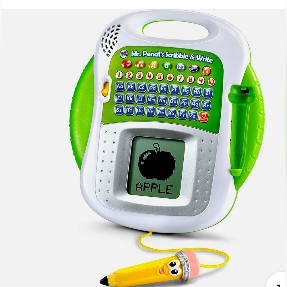LeapFrog Mr. Pencil's Scribble and Write Toddler Preschool Learning Toy, Green